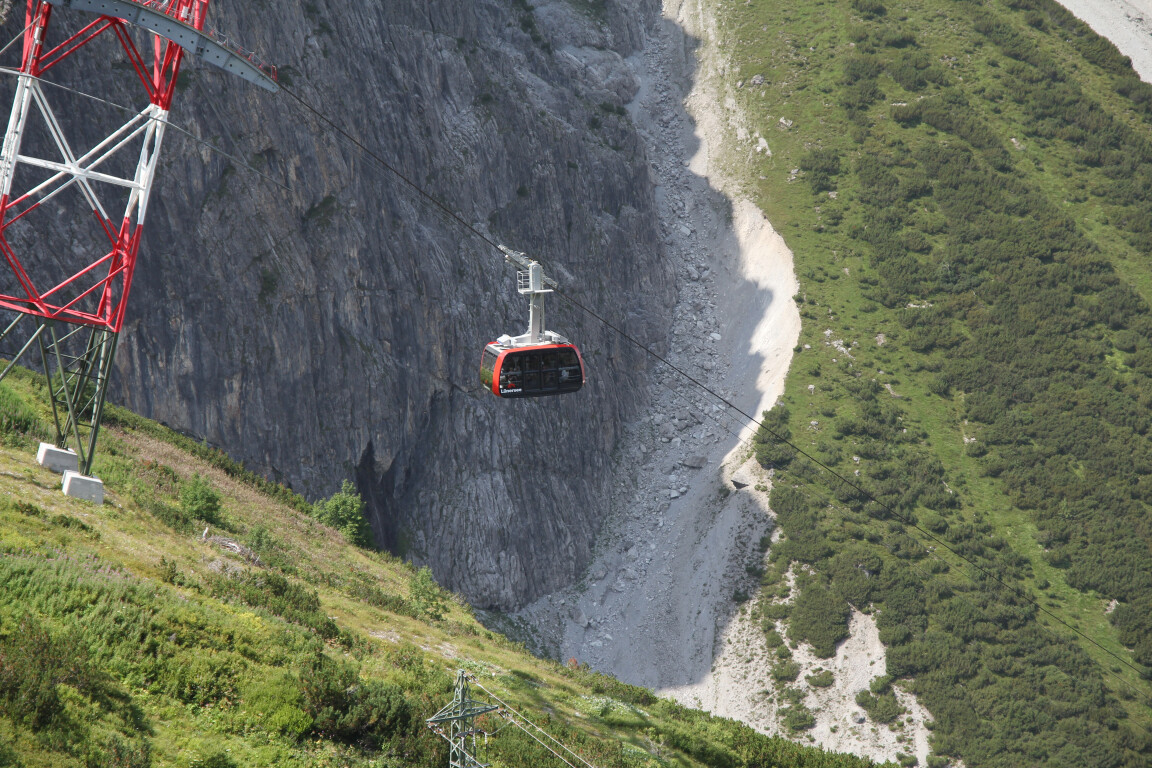 Cable Car, L&uuml;nersee, Austria